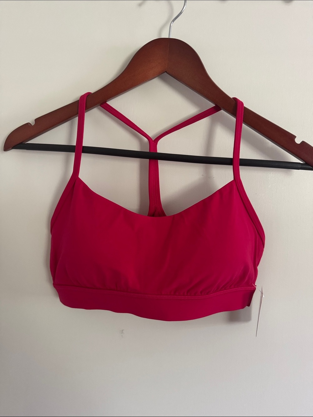 NWT Lululemon Mulberry Spark Flow Y Bra size 10